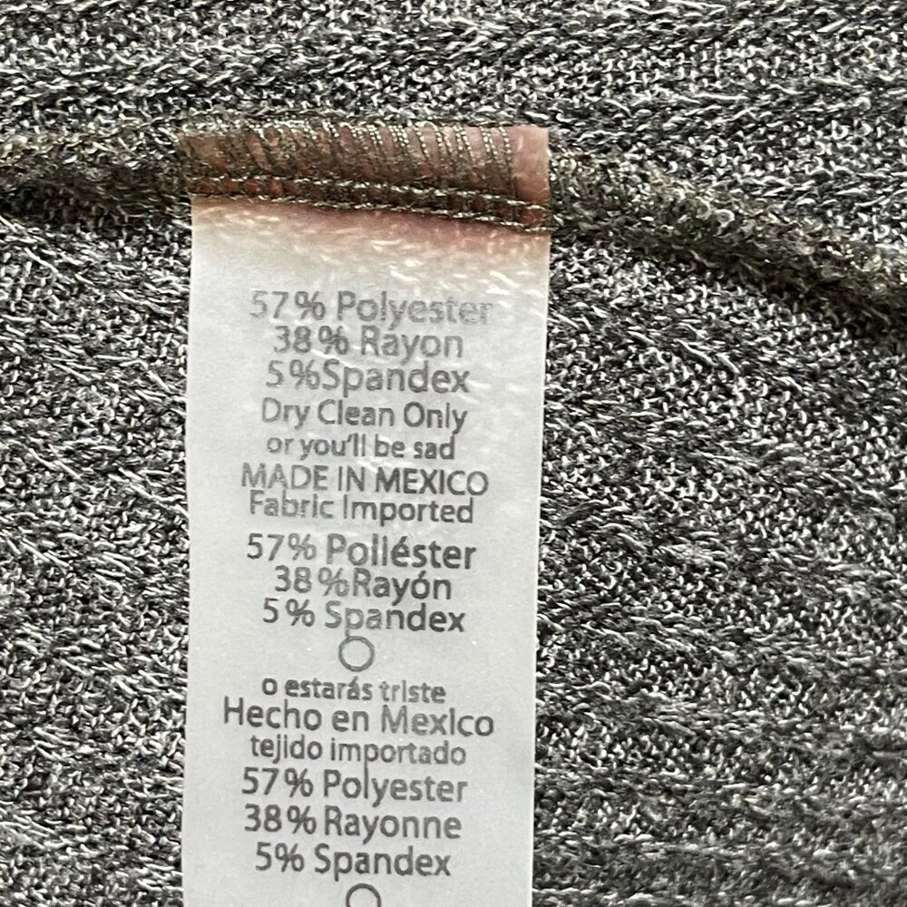 LulaRoe Sarah Open Front Cardigan Sweater Long Line Gray Green Size S Small - Picture 6 of 6
